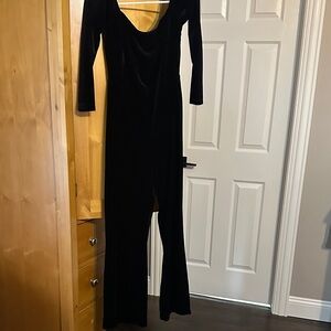 Lulu's Black Wide Leg Jumpsuit